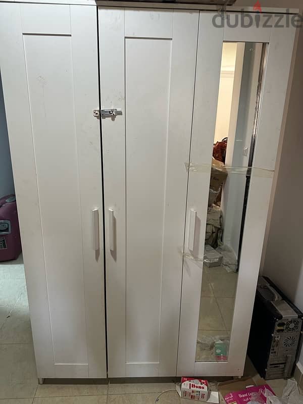 IKEA Brimnes wardrobe closet mirror 1