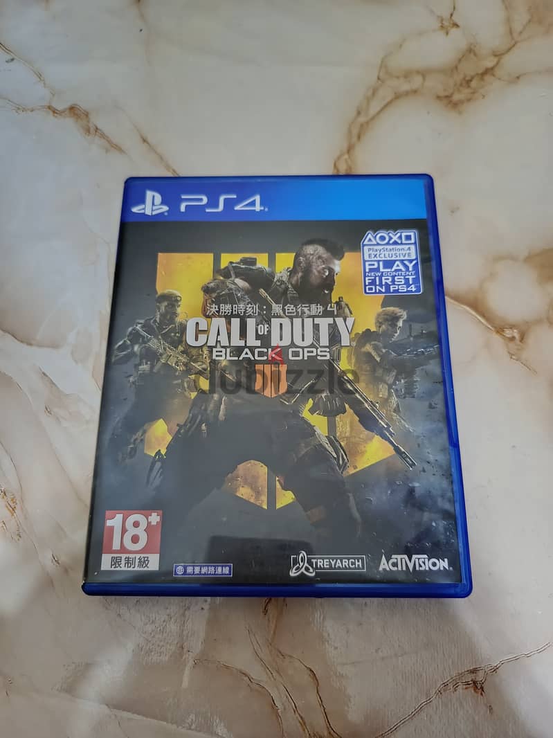 لعبه call of duty black ops 4 0