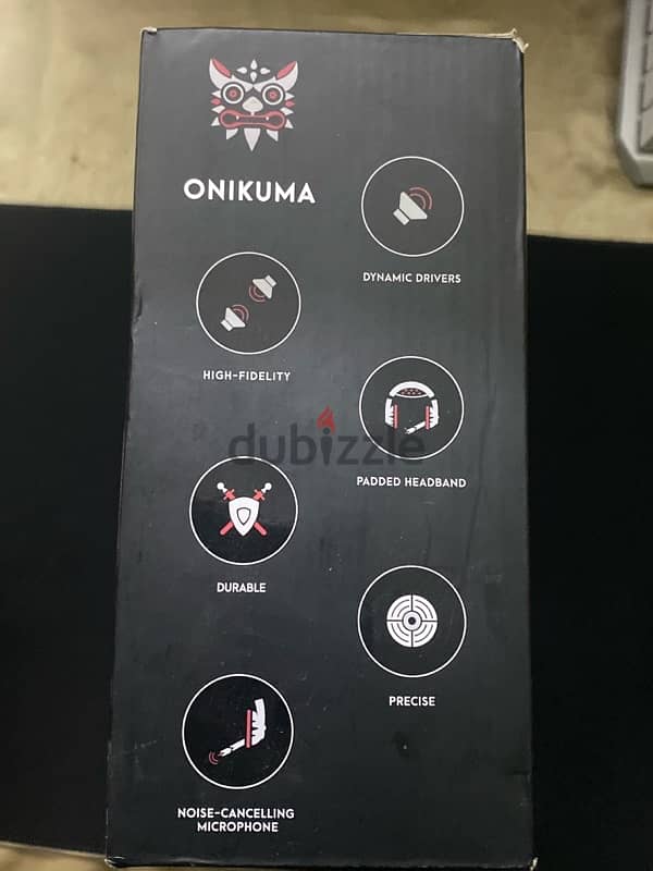 سماعه جيمنج rgb محيطيه طول سلكها 3.5 متر onikuma x26 2