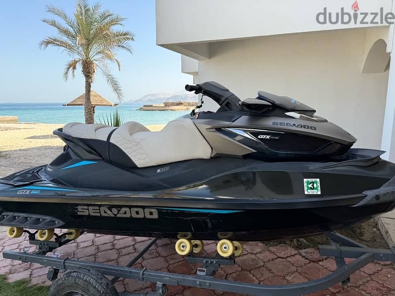 Seadoo jet ski GTX 260 hp year 2017 0