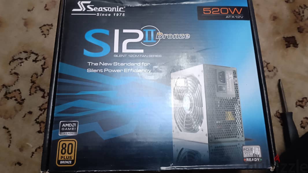 Power supply Seasonic 520W 80+ bronze 0