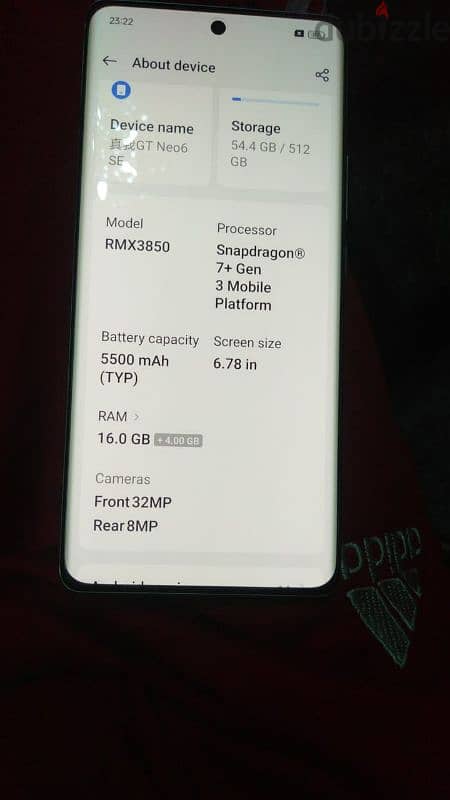 Realme GT Neo 6se 0