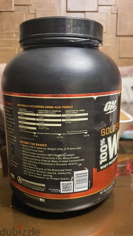 Gold standard whey protein isolate 3