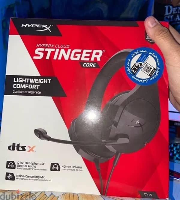 HyperX cloud stinger Gaming Headset 1