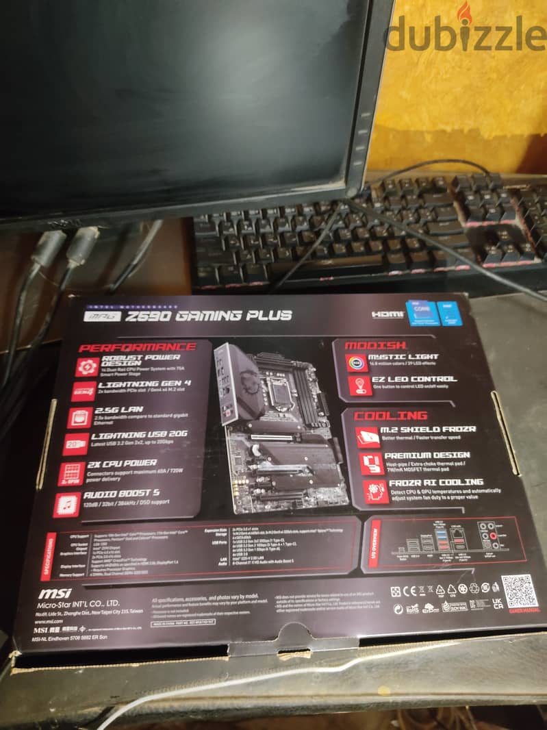 Motherboard  z590 Msi 0