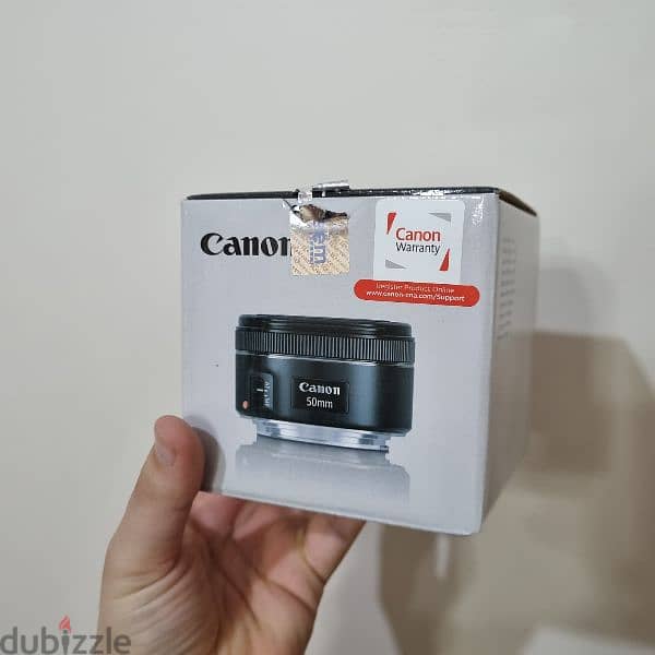 Canon EF 50mm f/1.8 STM عدسة كانون ٥٠مم 0