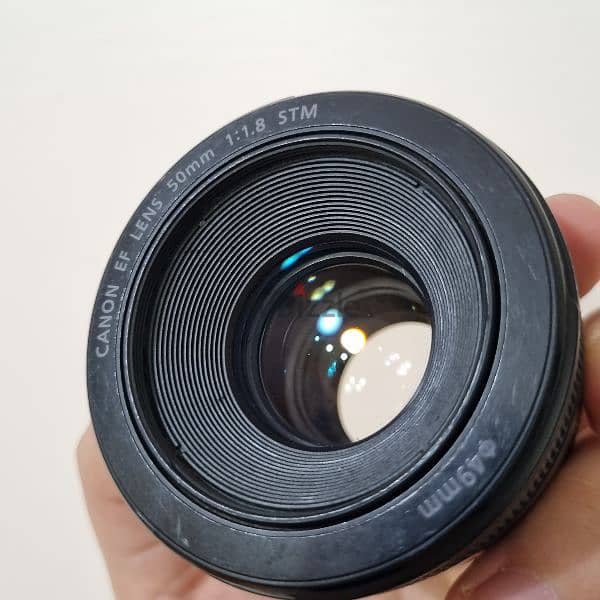 Canon EF 50mm f/1.8 STM عدسة كانون ٥٠مم 4