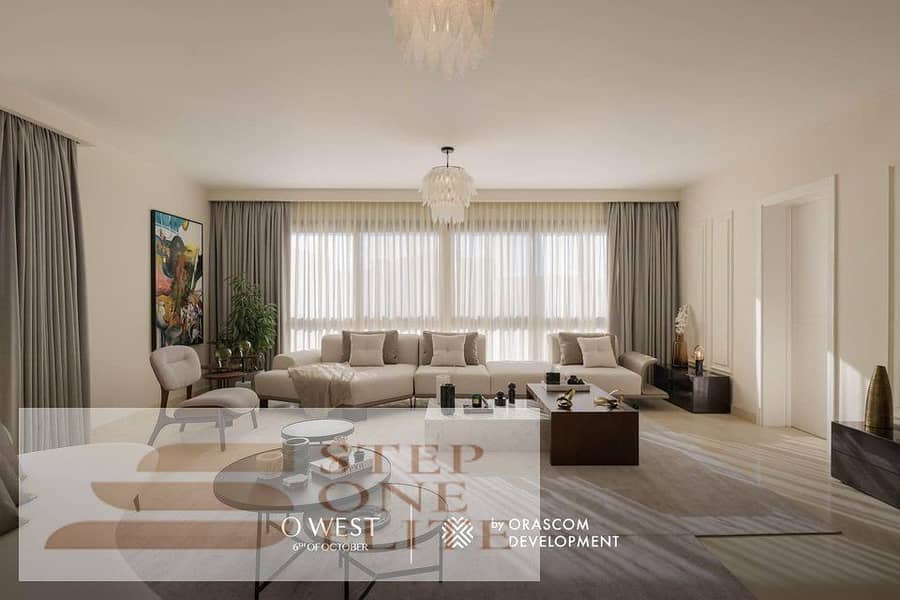 Apartment for sale in O West October, owned by the engineer Samih Sawiris 0