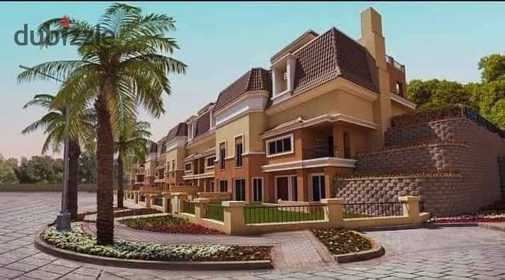 S- Villa for sale, immediate delivery, double view, prime location, and a sur fi asur with Madinaty 0