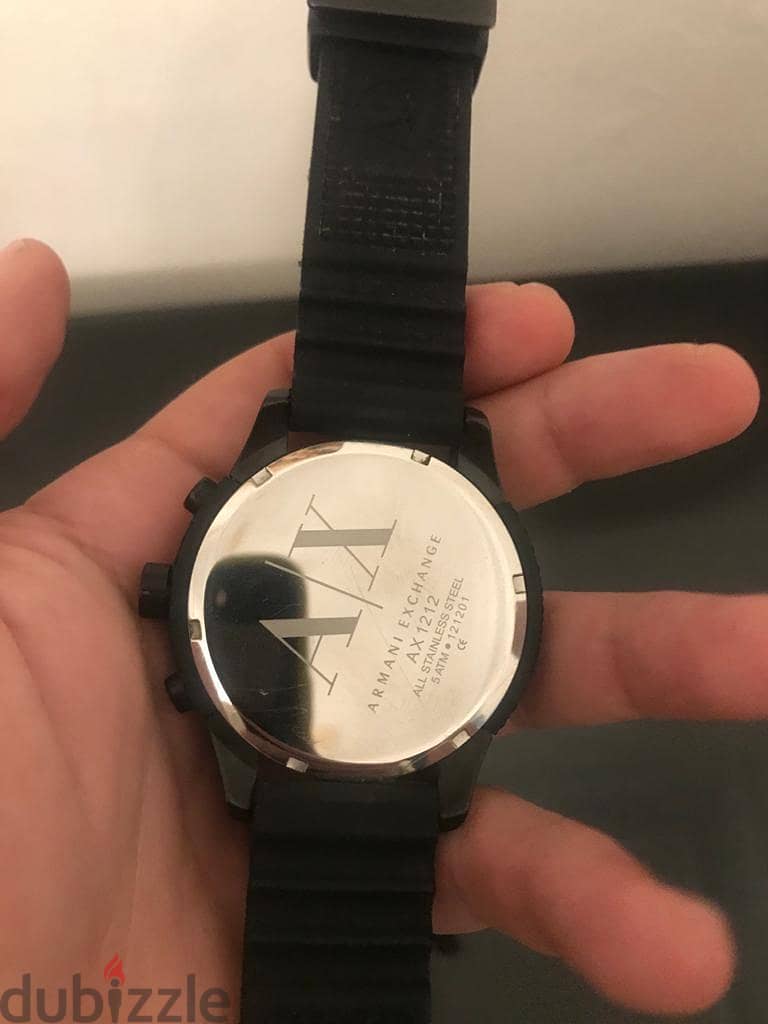 ARMANI EXCHANGE WATCH MODEL AX 1212 "GREAT CONDITION 1