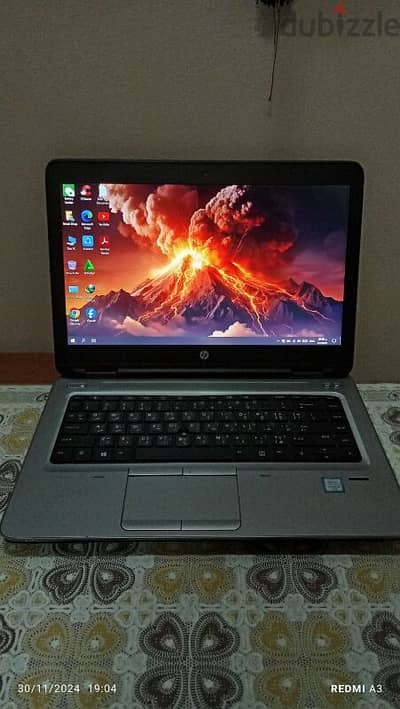 لاب توب hp 640 g2 استعمال 3 شهور استعمال خفيف جدا