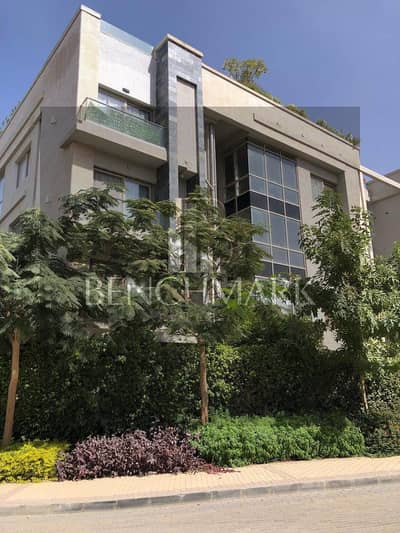 Garden apartment 195m for sale ready to move in Galleria Moon Valley New Cairo Fifth Settlement next to Mivida installments over 10 years Cash discoun