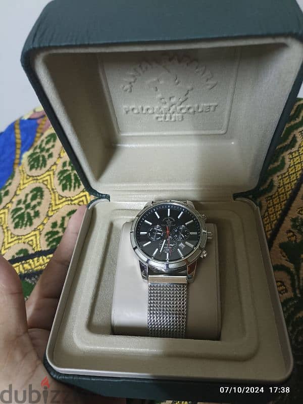 ساعه polo & racquet club watch 0