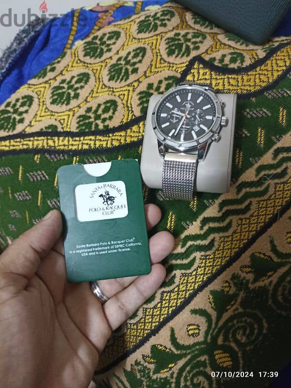 ساعه polo & racquet club watch 4