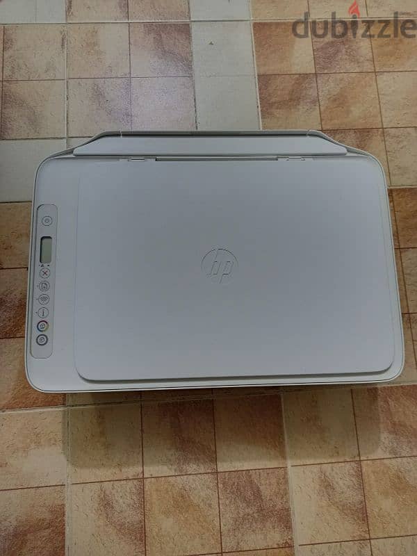 طابعه برنتر) hp 2710 ( 3*1 لاسلكى حاله ممتازه اسود والوان 3