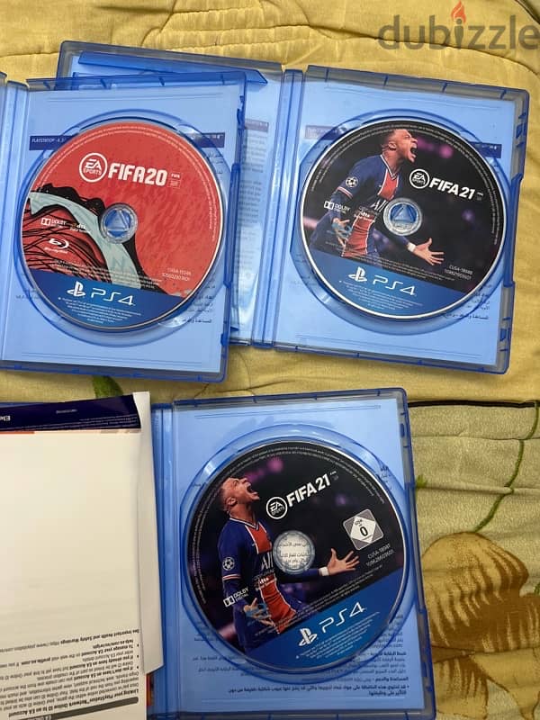 fifa 21 & fifa 22 very good condition 0