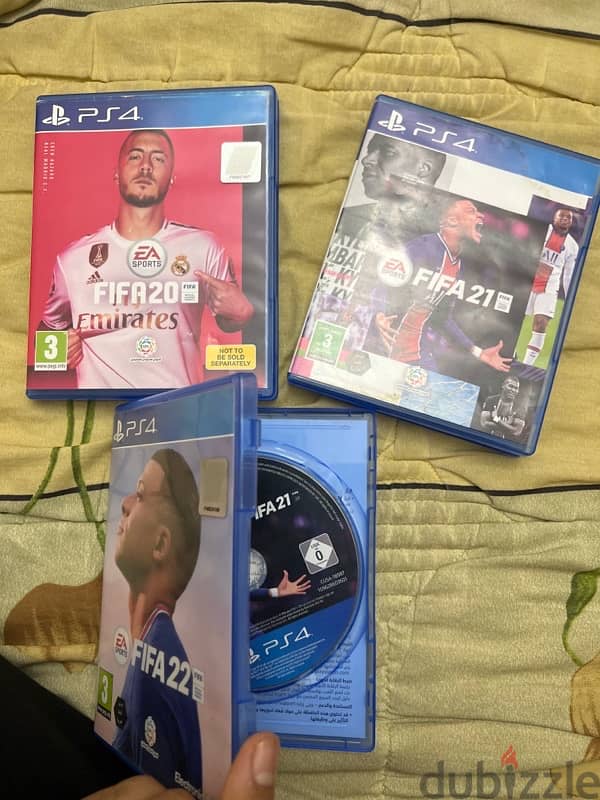 fifa 21 & fifa 22 very good condition 1