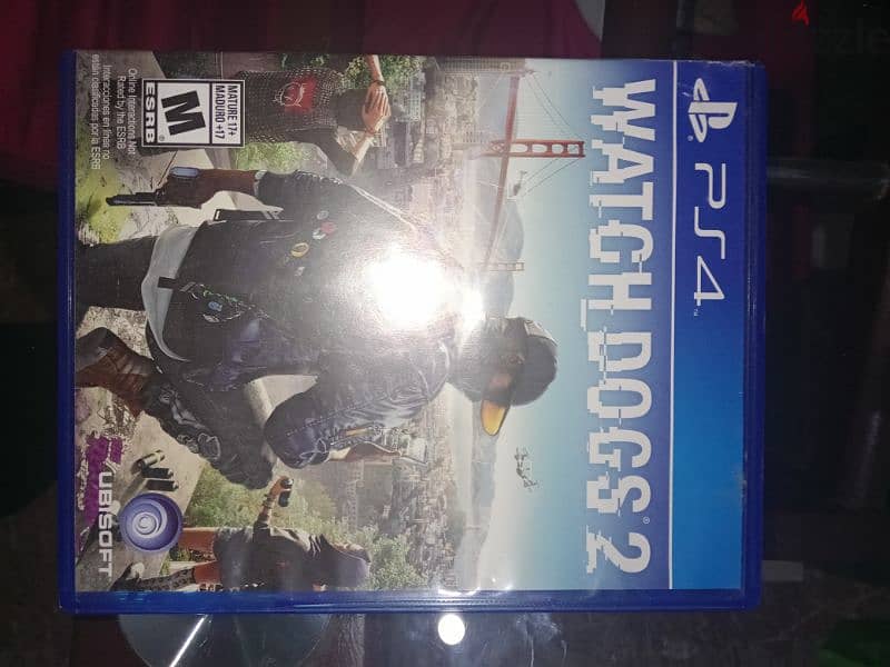 لعبة watch dogs 2 مستعمله 0