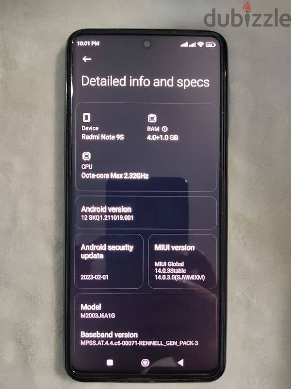 Xiaomi Redmi note 9s 7