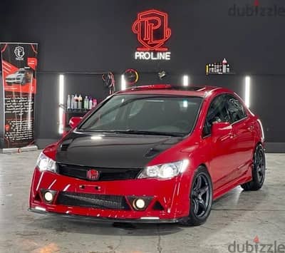 Honda Civic 2009 Type R 600 HP هوندا سيفيك تايب ار ٦٠٠ حصان