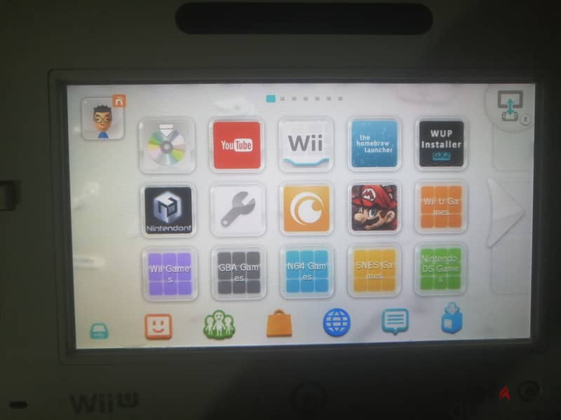 جهاز Wii U للبيع أو للبدل بـPS4 1