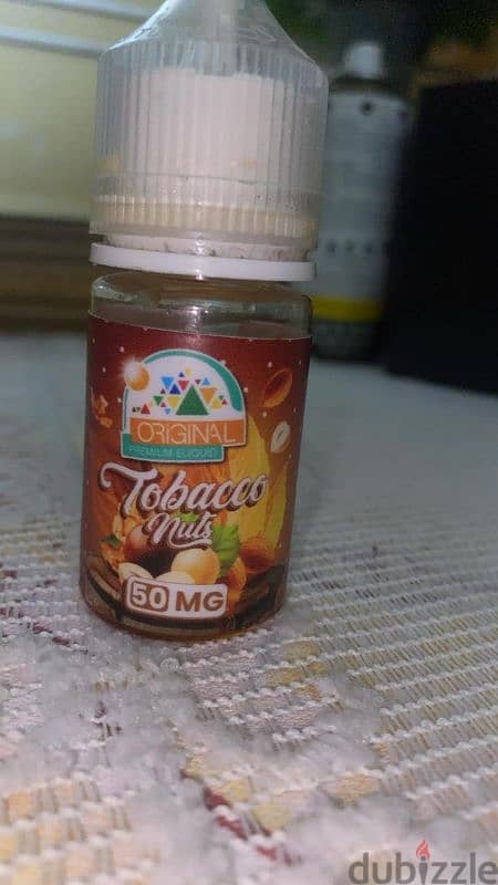 tobacco nuts liquid 50mg 0