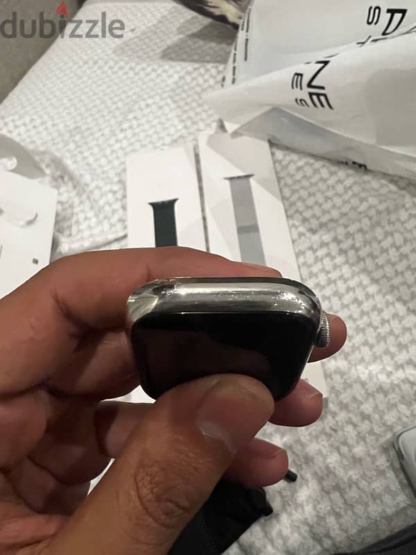 Apple watch series 7 45mm stainles steel 1