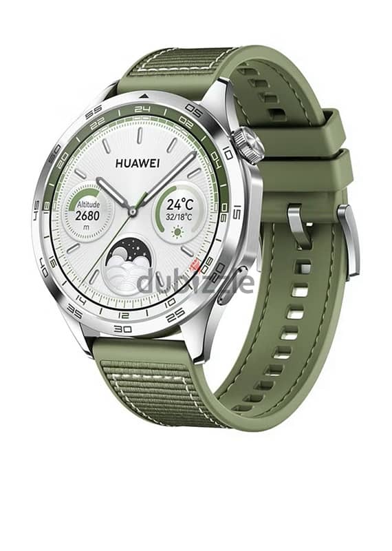 Huawie WATCH GT 4 46 mm Smartwatch, 14 Days Battery Life, 0