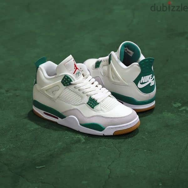 original Jordan 4 sb pine green 2