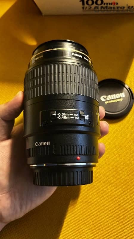 canon lens 100 macro f2:8 2