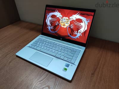 Hp Pavilion 14 inch i7 8550U Nvidia mx150 4gb رامات 16 جيجا