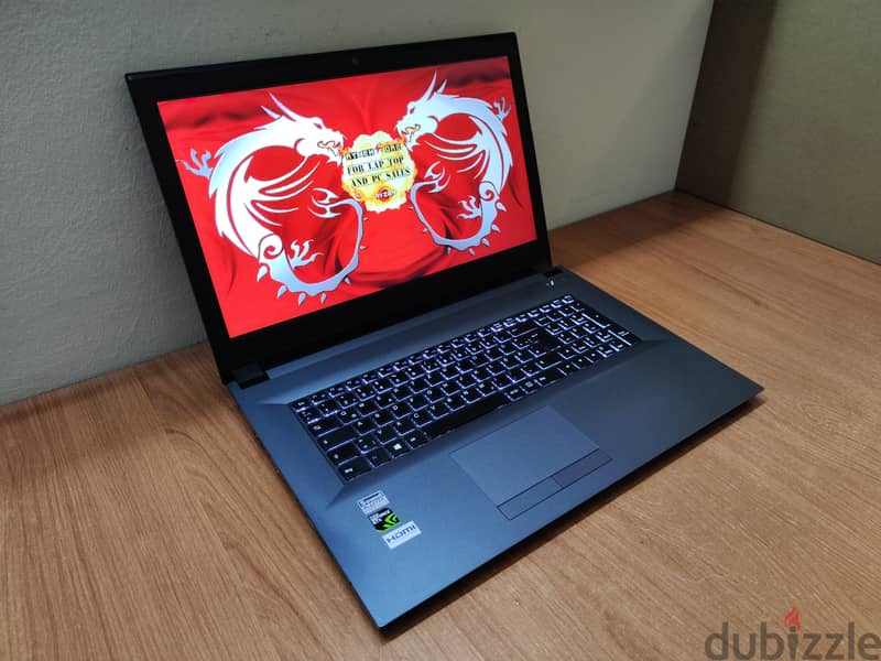 Clevo 17 inch i5 7300hq GTX 950m Gaming LapTop شاشة 17 بوصة 0