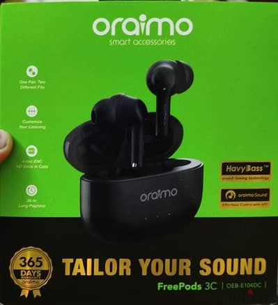 Oraimo FreePods 3C ENC اورايمو سماعة اذن فري بودز 3سى