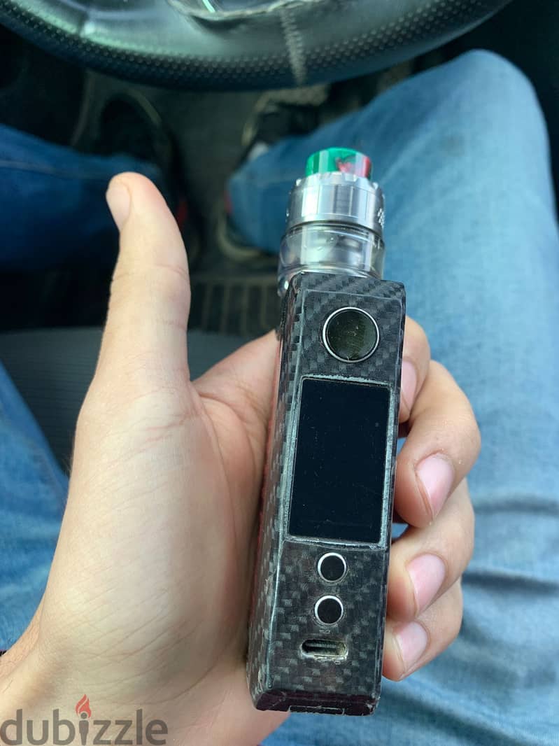 Vape Drag 3 + kylin mesh tank + batteries 2