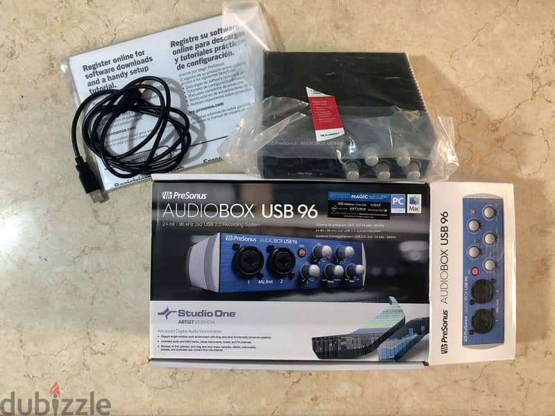 PreSonus AudioBox USB 96 USB Audio Interface 0