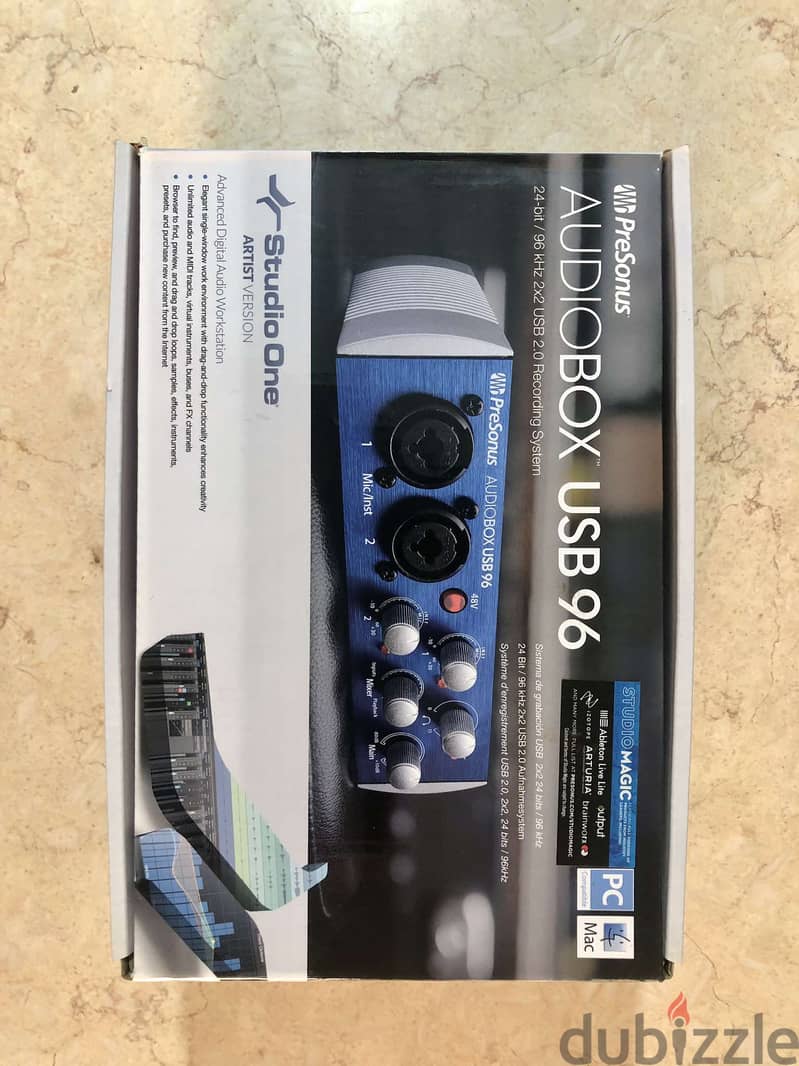 PreSonus AudioBox USB 96 USB Audio Interface 1