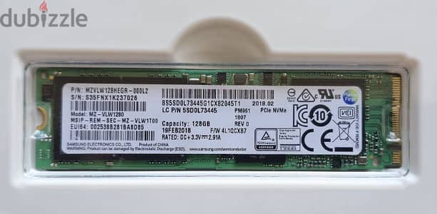 هارد سامسونج PM961 NVMe - سرعة خرافية وسعر مميز