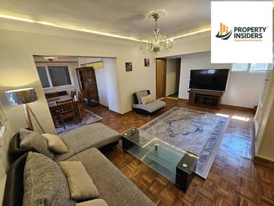 Furnished 4-room apartment for rent in Zamalek, Al-Maqrizi Street