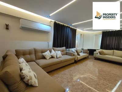 Furnished 3-room apartment for rent in Mohandiseen, Shehab Street