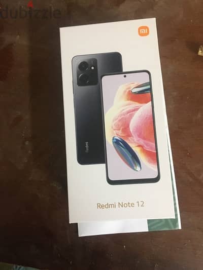 Redmi note 12 6/128 جديد