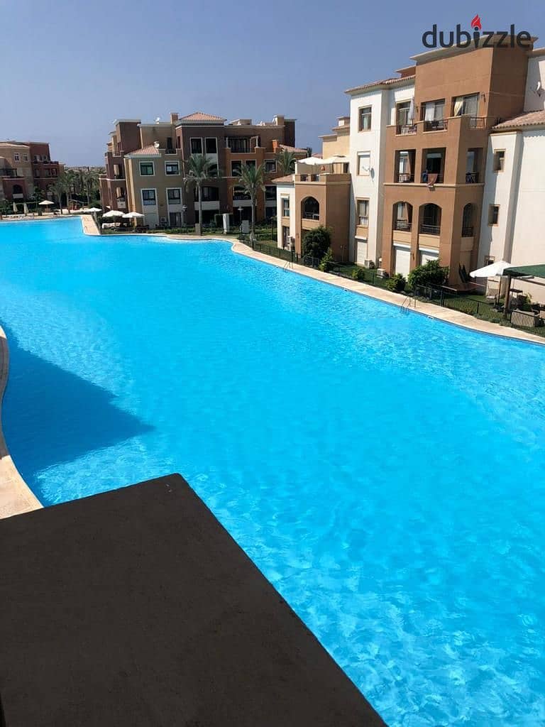 Chalet in Marassi for sale at the lowest price in North Coast Ras El Hekma with space of 144m² overlooking a swimming pool and the sea 0