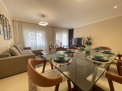 furnished apartment in second phase - 90 avenue compound