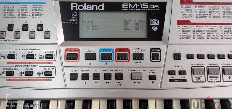 roland em-15 for sale 0