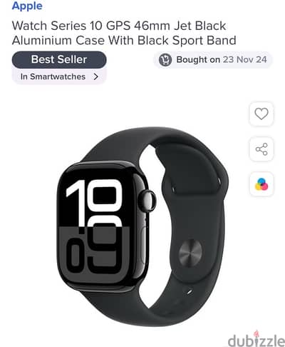 Apple Watch series 10 - 46mm Black