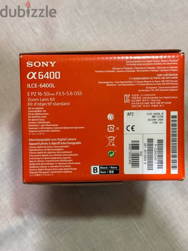 Sony Alpha a6400 Mirrorless Camera with 16-50mm Lens 7