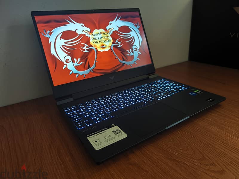 12 Hp Victus Core™ i5-12450H GTX 1650 Gaming LapTop جيل 3