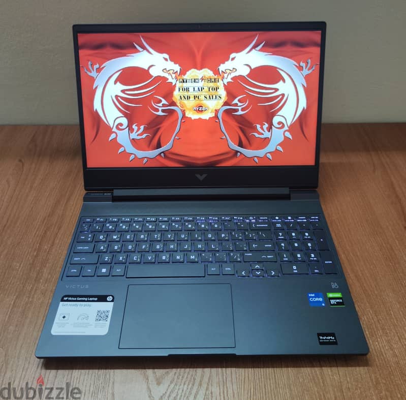 12 Hp Victus Core™ i5-12450H GTX 1650 Gaming LapTop جيل 4