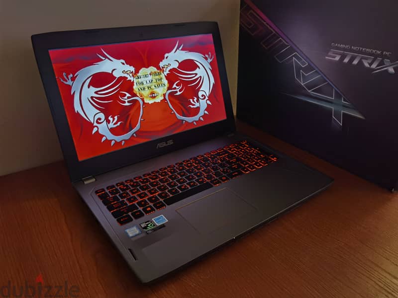 Asus ROG Strix GTX 1070 8GB i7HQ Gaming LapTop 9