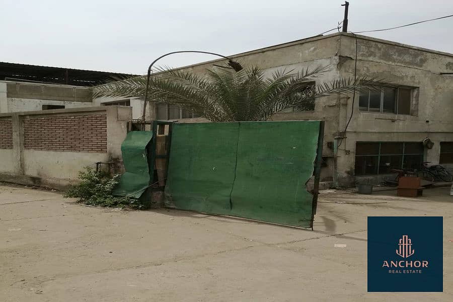 Registered Factory Buildings and Land for Sale with full facilities next to the industrial zone of Mit Ghamr 0