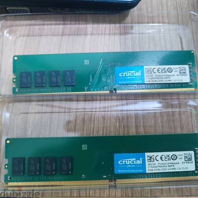 Crucial 2 RAM 8GB DDR4 3200 MHz CL22